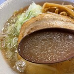 星の砂 - 塩ラーメンスープアップ