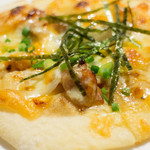 トラットリアチンクエポンテ - 照り焼きチキンミニピッツァ