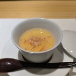 名古屋 栄 鮨 栄華 - 茶碗蒸しカニ餡かけ