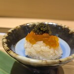 名古屋 栄 鮨 栄華 - イクラとキャビア