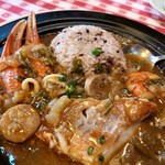 Troubadour - seafood gumbo 
