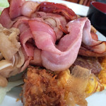 波止場食堂 - ポーク玉子アップ 2014/08