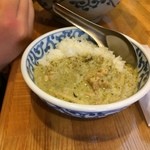 タイ屋台料理ヌードル＆ライス TUKTUK - Ａセットのグリーンカレー（2014/9）