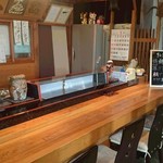 志の寿司 - カウンター席
