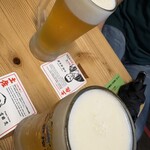 司食堂 - 生ビール（一番搾り）　600円