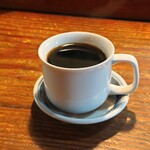 すりーえいと居酒屋 - セットのホットコーヒー