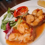 厳遊庭 - 生タコガーリック焼き