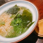 厳遊庭 - 稲庭うどん（温）