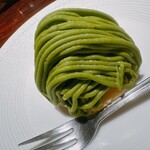 厳遊庭 - ケーキ（モンブラン）