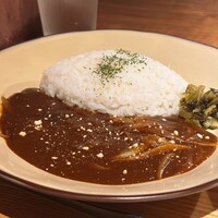 個室焼肉 夢幻邸 - 炙り和牛カルビの焼肉カレー