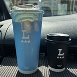 LAWSON - お約束の「メガアイスカフェラテ」と相方の「コーヒーS」…
