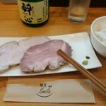 麺屋 Smile - チャーシュー二種盛り＋洲錦スライス