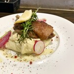 ピッツエリアバール　CACTUS　D'ORO - ・合鴨コンフィロースト（¥3,000）