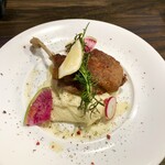 ピッツエリアバール　CACTUS　D'ORO - ・合鴨コンフィロースト（¥3,000）