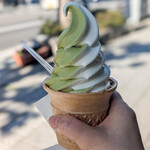 お茶の倉惣 - 抹茶とミルクのミックス