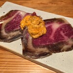 千ふく - サーロイン 生ハム　天草うにTP