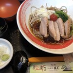 そば処 橋本 - 冷やし鴨南蛮