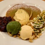 デニーズ - 【ダイヤモンド会員プレゼント】抹茶のティラミス風パンケーキ