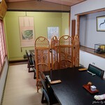うなぎ割烹　玉勘 - 2024年5月　ひとりでこんなゆったりした席で～