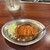 インデアンカレー - 料理写真:カレーＳ（ライス少なめ）、トンカツ