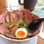 俺のラーメン あっぱれ屋 - こくまろ塩チャーシュー麺(1000円)