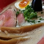 俺のラーメン あっぱれ屋 - 濁とろ塩ラーメン　アップ
