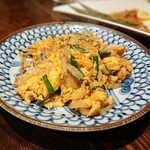 うまいもん とれとれ市場 - ニラ玉子焼