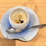 LE MACCHAN - 前菜〜サザエの洋風茶碗蒸し