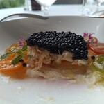 フィリップ・ミル 東京 - ズワイ蟹とキャビア