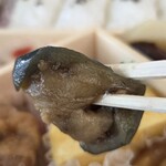 水了軒 - 茄子煮。少し酸味のきいた茄子の揚げ浸し。これも旨い！！