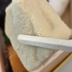 水了軒 - 高野豆腐。じゅわわわっと出汁のきいたお汁が染み出す！！