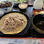 横川のさと - 生きくらげそば（1000円）