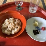 三光院 - 生姜ご飯と香の物