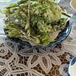 横川のさと - 山菜天ぷら（700円）