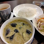 タイ料理レストラン バンコク - グリーンカレー1100円