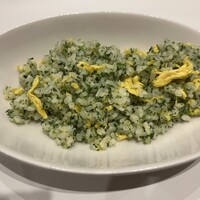 天厨菜館 銀座店 - ほうれん草と卵のチャーハン。さっぱりいただけました。