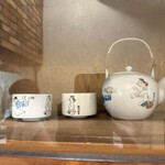 元町imari - 珍しいサザエさんの急須と湯呑み