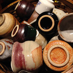 たらふく　うなり - おちょこが選べるなんて、いいですよね。