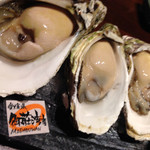 愛媛県産牡蠣です。超プリプリの肉厚の大きい牡蠣です。美味しそうでしょう。