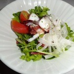 麤皮 - 明石のタコのサラダ