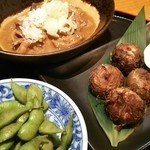 旬彩処 和らび - ちょい盛りおばんざい3品  980円
