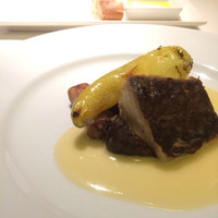 フレンチレストラン にき亭 そごう横浜店 - 神奈川素材を楽しむお食事コース(税込¥4104)
                メイン お魚料理(選択可) 以外と素朴な味に、ソースはさっぱり