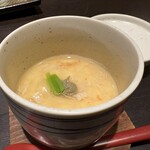 博多 すし吟 - 蒸物～百合根蟹餡の茶碗蒸し～