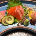 湯元齋藤旅館 - 造里　　信州サーモン、信濃雪鱒、信州大王岩魚