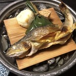 湯元齋藤旅館 - 台物　　岩魚塩焼き鶏松風、野沢菜おやき　笹麩