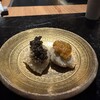 蕎麦割烹 橙 - 左キャビア　右うにだったかな？