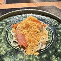 蕎麦割烹 橙 - カラスミ蕎麦