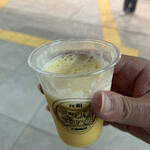 梅田 ミックスジュース 本店 - ミックスジュース230円 少し飲んだあと（笑）