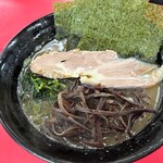 横浜家系らーめん ぼうそう家 - ラーメン(半麵)きくらげ！