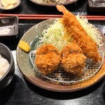 とんかつ勝亭 - レディース定食（2000円）